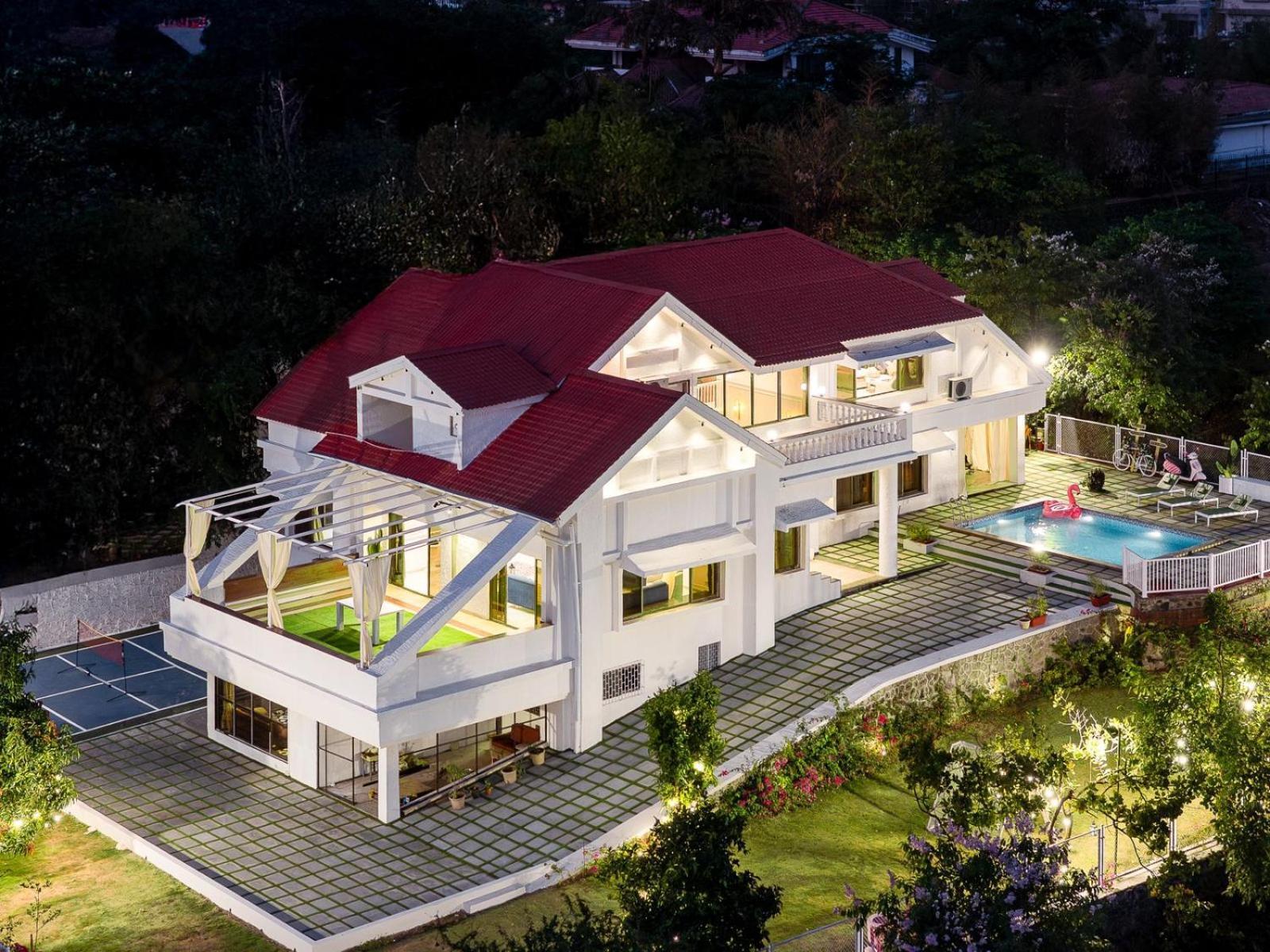 Ekostay Luxe - Casa Noah - Paddle Court & Sunset Point Lonavala Exteriör bild
